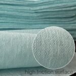 High friction Nonwoven Wipes