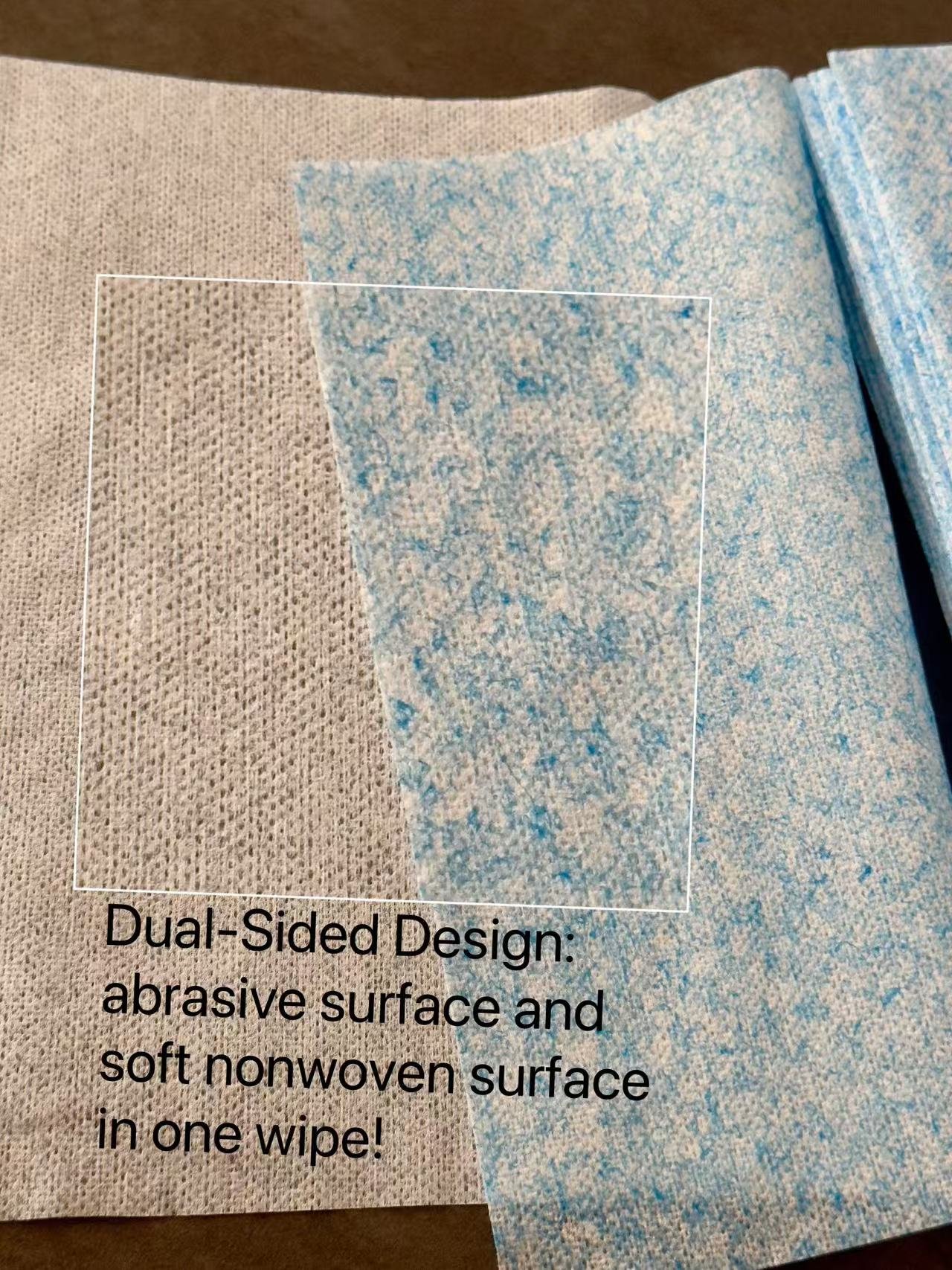 Spunlace Abrasive Wipes